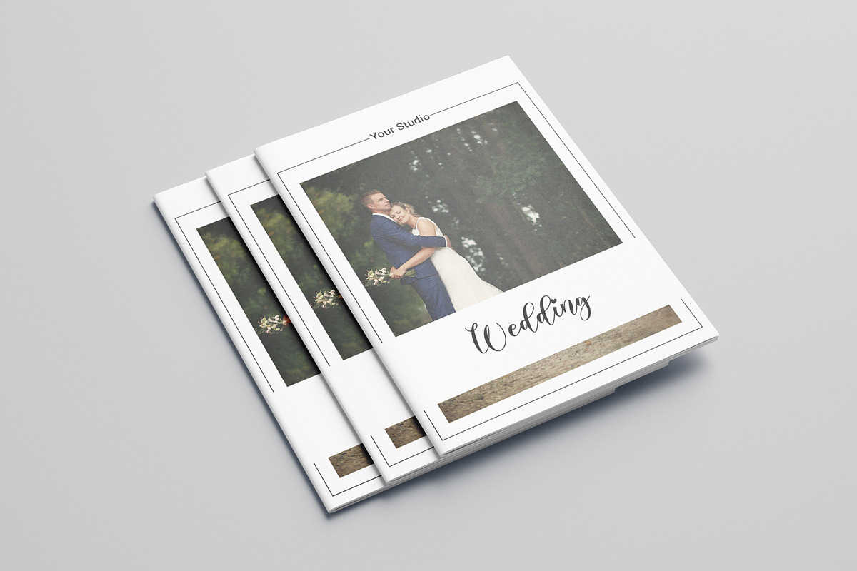 Wedding Photography Brochure in Brochure Templates - product preview 8