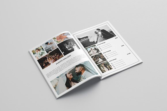 Wedding Photography Brochure in Brochure Templates - product preview 3