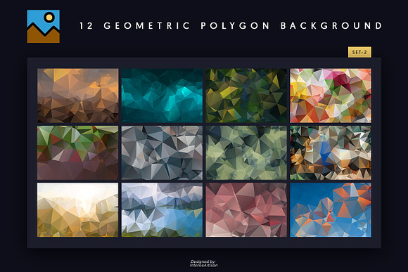 Geometric Polygon Pack + 2019 Update in Illustrations - product preview 13