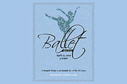 Ballet Recital Flyer