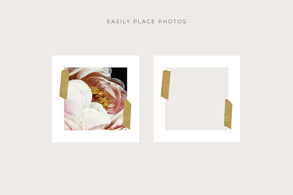 SALE Instagram Tape Frame Pack in Instagram Templates - product preview 2