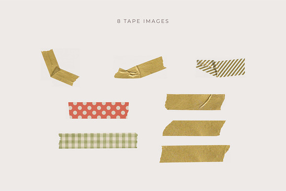 SALE Instagram Tape Frame Pack in Instagram Templates - product preview 3