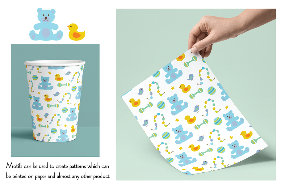 Baby Boy Clipart in Illustrations - product preview 8
