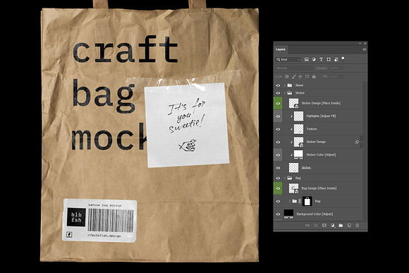 Canvas Bag Mockup in Product Mockups - product preview 4
