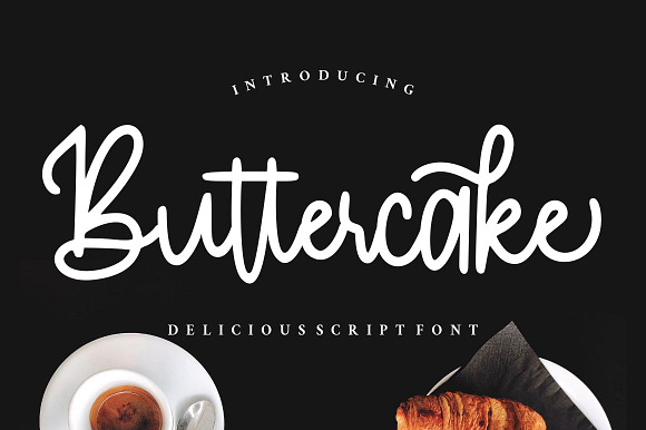 Buttercake Font in Script Fonts - product preview 7