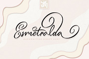 Esmetralda - Handwritten Font