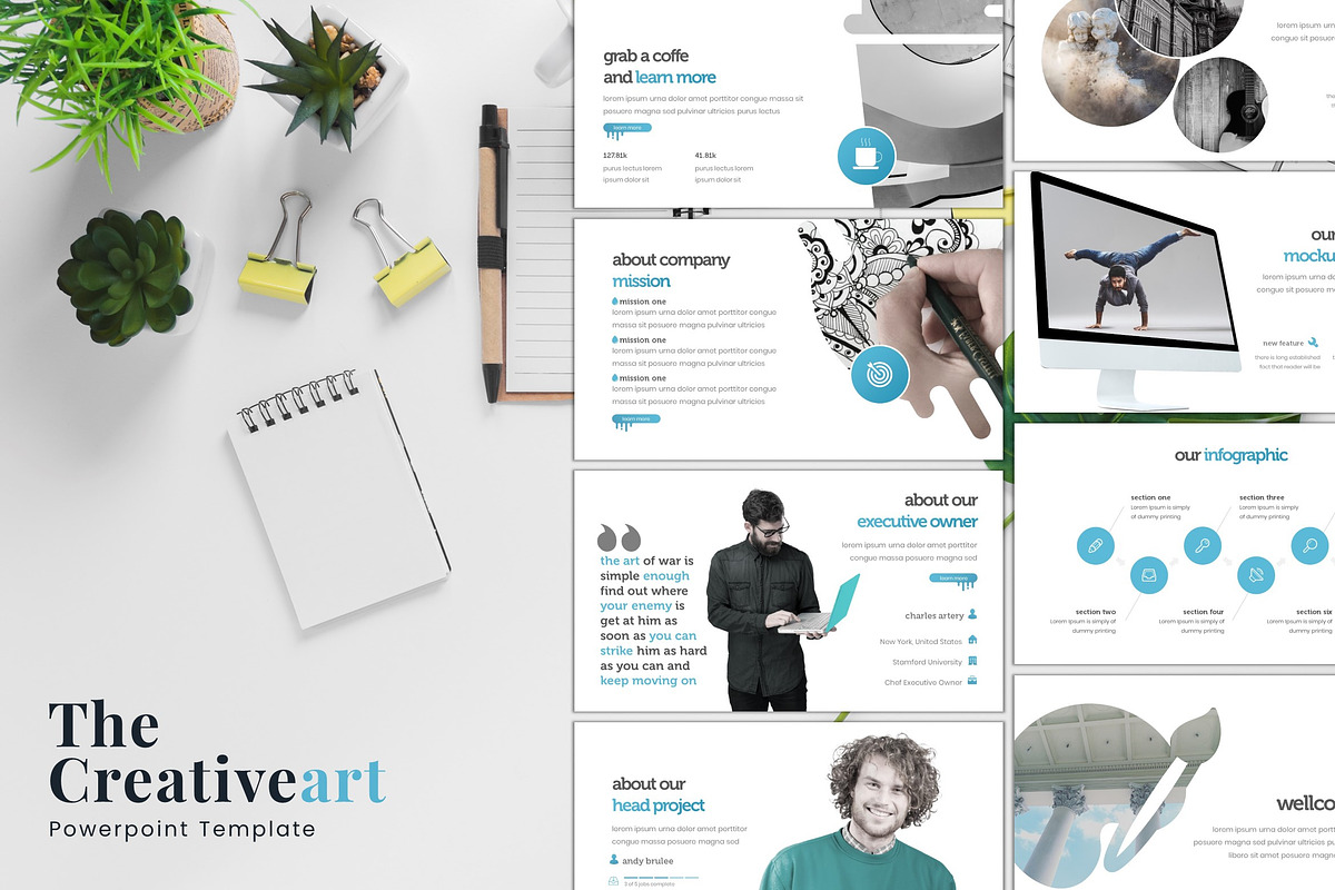 The Creativeart - Powerpoint Templat in PowerPoint Templates - product preview 8