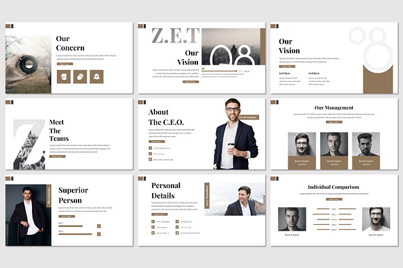 ZET - Powerpoint Template in PowerPoint Templates - product preview 3