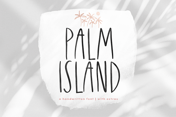 Palm Island - Font with Extras in Display Fonts - product preview 16