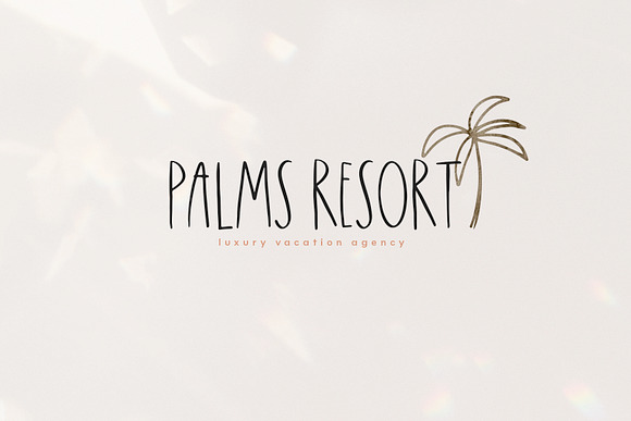 Palm Island - Font with Extras in Display Fonts - product preview 17