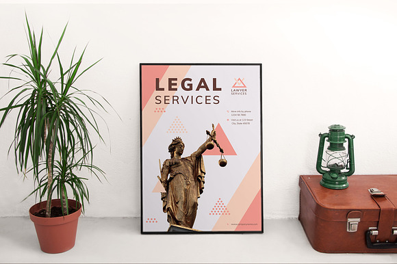 Legal Services Print Pack in Invitation Templates - product preview 10