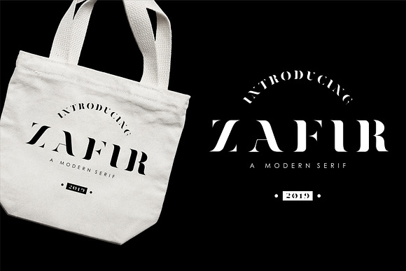 Zafir - Serif Font in Serif Fonts - product preview 1