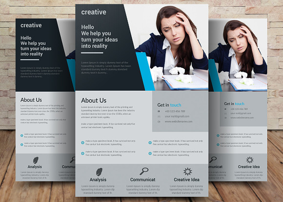 13 Business Flyers Bundle in Flyer Templates - product preview 2