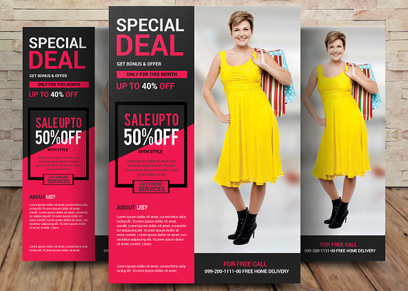 13 Business Flyers Bundle in Flyer Templates - product preview 6
