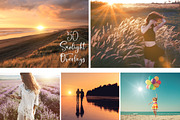 50 Natural Sunlight Photo Overlays