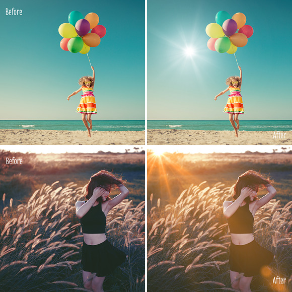 50 Natural Sunlight Photo Overlays in Add-Ons - product preview 2