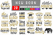 New born SVG Bundle