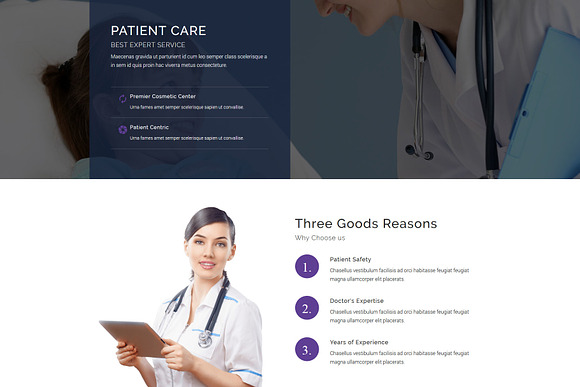Kids Doctor - Pediatric WP theme in WordPress Business Themes - product preview 6