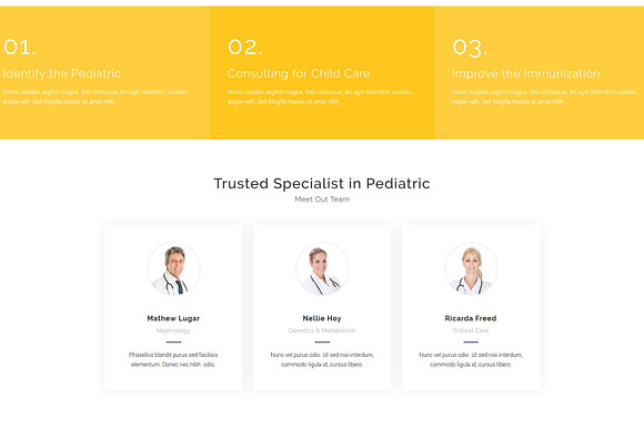 Kids Doctor - Pediatric WP theme in WordPress Business Themes - product preview 7