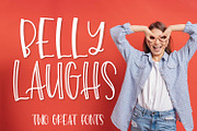 Belly Laughs - A Silly Cool Font Duo
