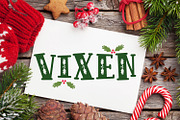 Vixen - A Christmas Font!