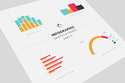Infographic Graphs & Charts flat 2