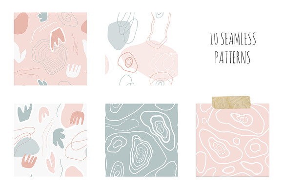 Topographic maps | Patterns set in Patterns - product preview 4