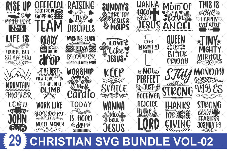 Christian Bundle SVG