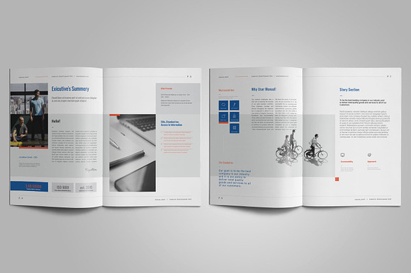 Exeelo Brochure Pack in Brochure Templates - product preview 7