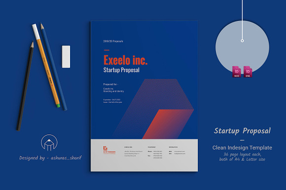 Exeelo Brochure Pack in Brochure Templates - product preview 9