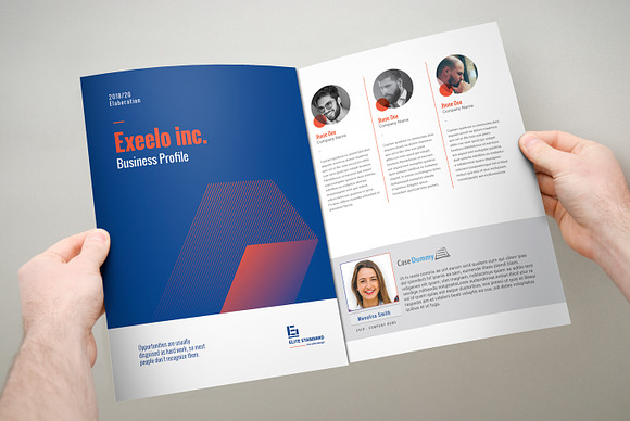 Exeelo Brochure Pack in Brochure Templates - product preview 46