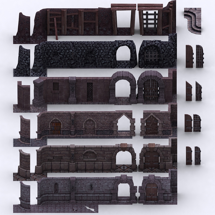 3DRT - Dungeon Master kit in Architecture - product preview 14