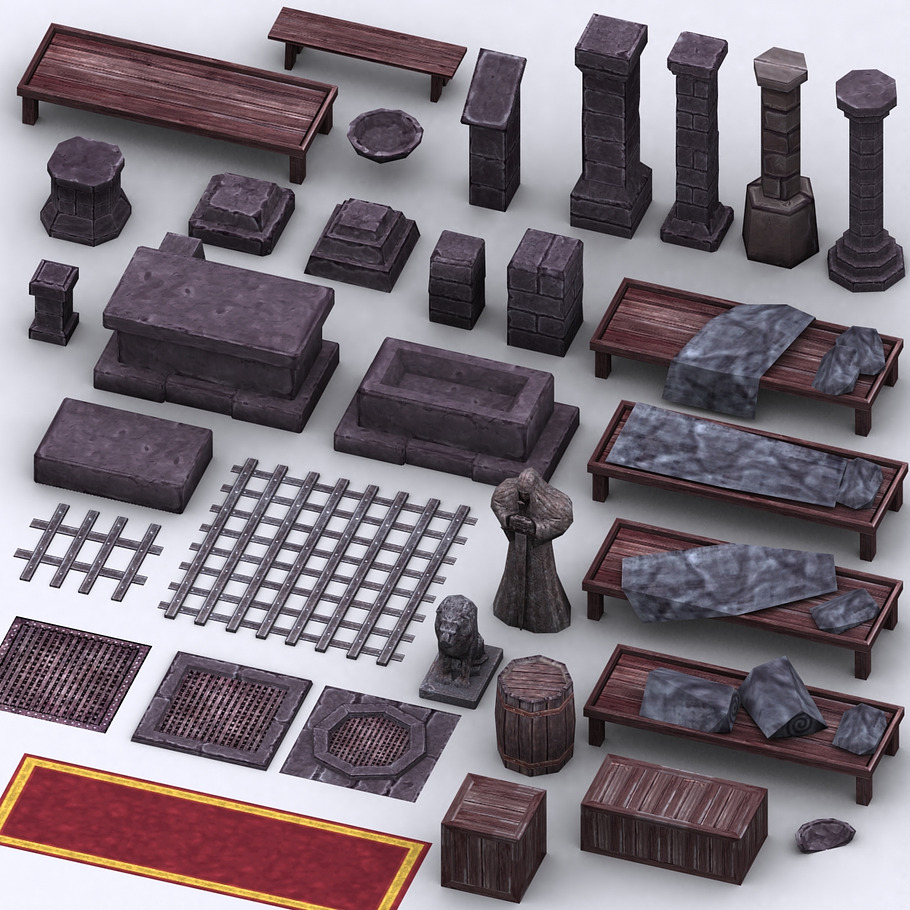 3DRT - Dungeon Master kit in Architecture - product preview 16