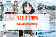 Lightroom Mobile Preset Snow Winter