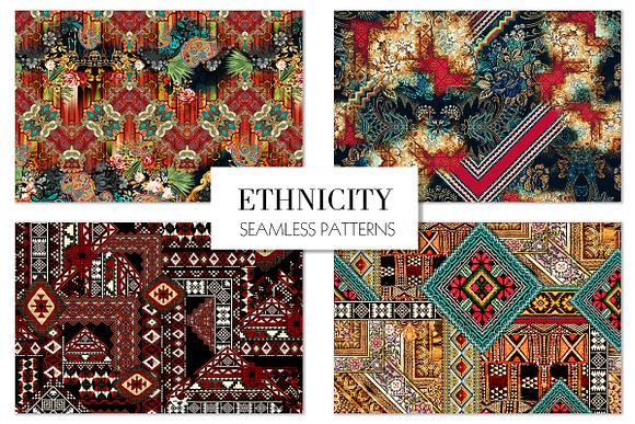 Ethnicity | 4 African Seamless in Patterns - product preview 6