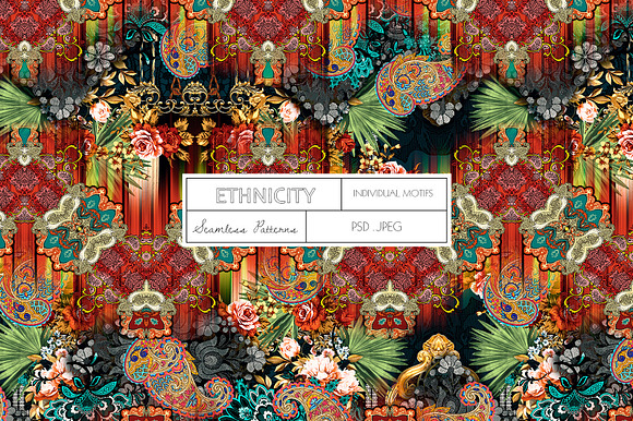 Ethnicity | 4 African Seamless in Patterns - product preview 8