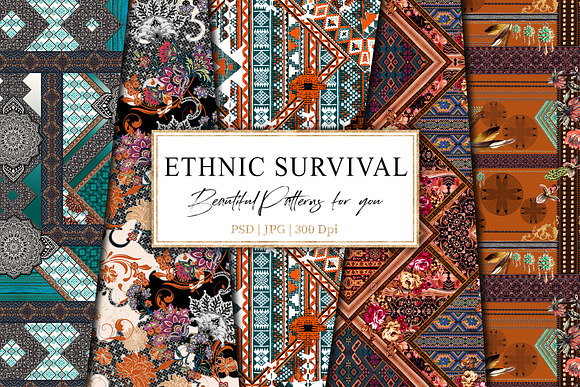 Ethnic Survival in Patterns - product preview 5