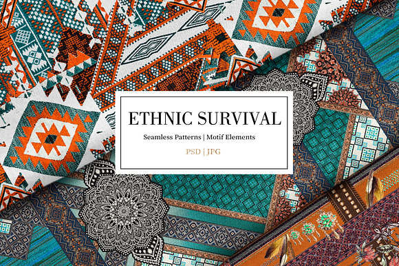 Ethnic Survival in Patterns - product preview 7