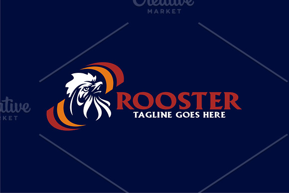 Rooster in Logo Templates - product preview 3