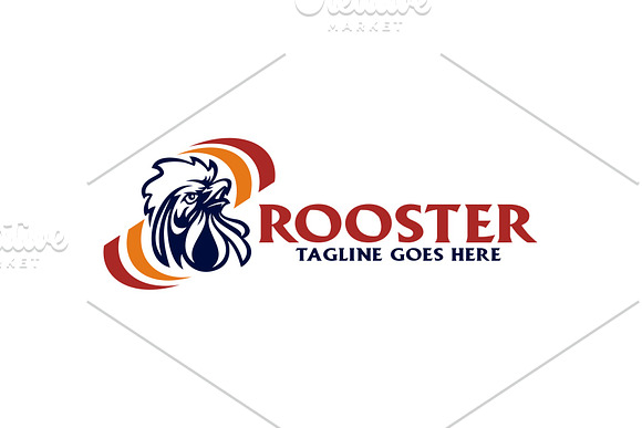 Rooster in Logo Templates - product preview 5