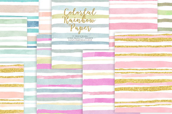 Pink and Gold digital paper in Textures - product preview 2