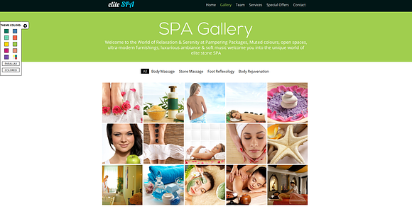 Elite SPA-One Page Responsive Theme in Landing Page Templates - product preview 6