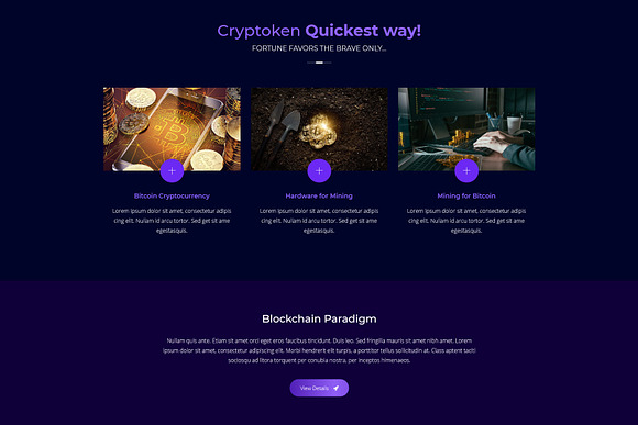 Cryptoken - Cryptocurrency WP Theme in WordPress Commerce Themes - product preview 11