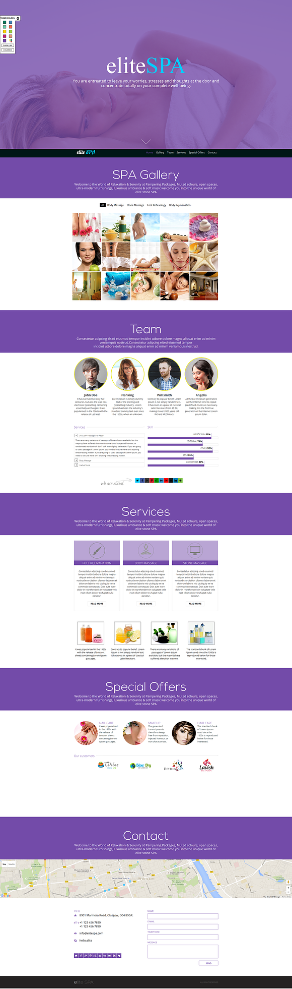 Elite SPA-One Page Responsive Theme in Landing Page Templates - product preview 10