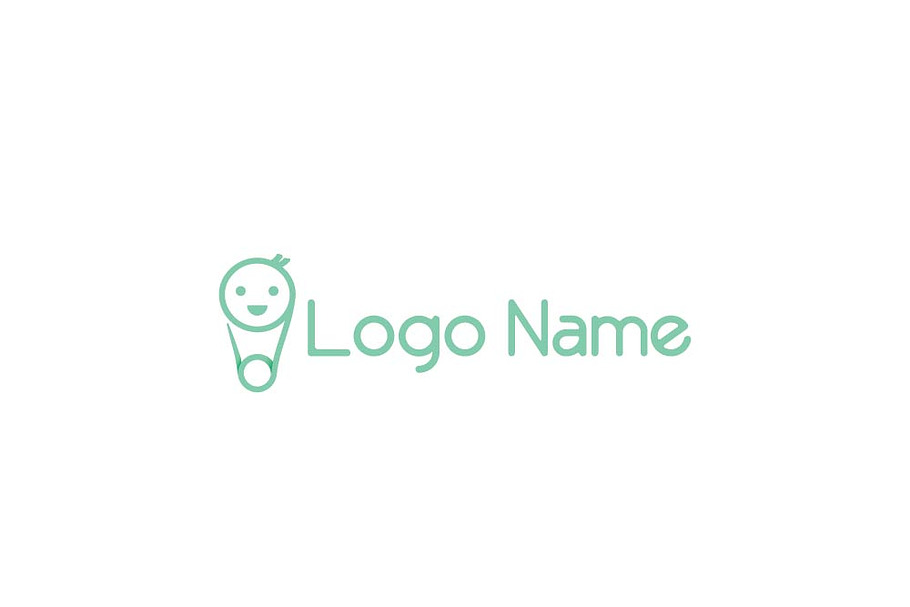 Abstract Green Logo Design