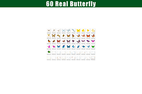 60 Butterfly Overlays Photoshop in Add-Ons - product preview 3