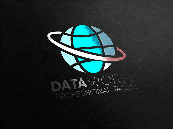 Data World Logo in Logo Templates - product preview 2