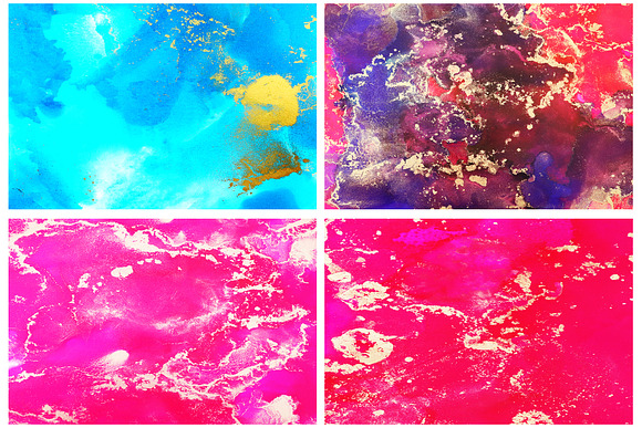 Iridescent Ink Textures in Textures - product preview 3