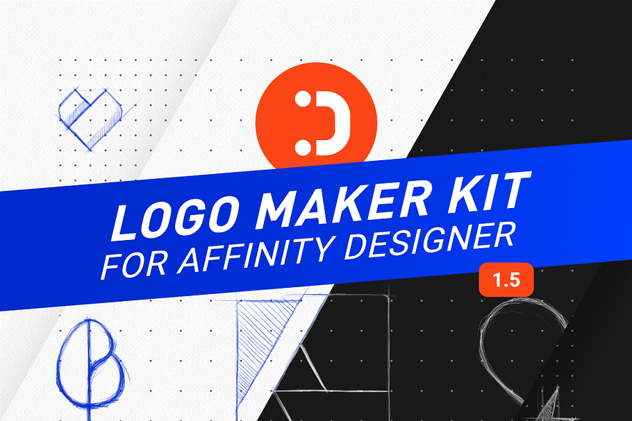 Logo Maker Kit for Affinity Designer in Logo Templates - product preview 8