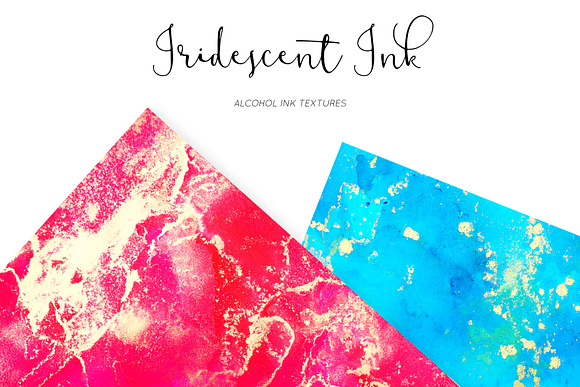 Iridescent Ink Textures in Textures - product preview 7